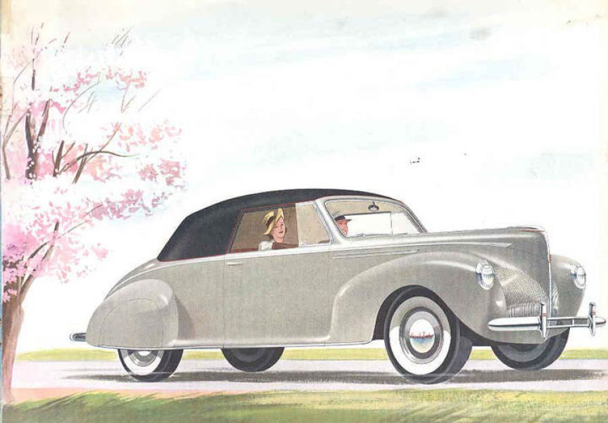 1940 Lincoln Zephyr-Continental Brochure Page 4